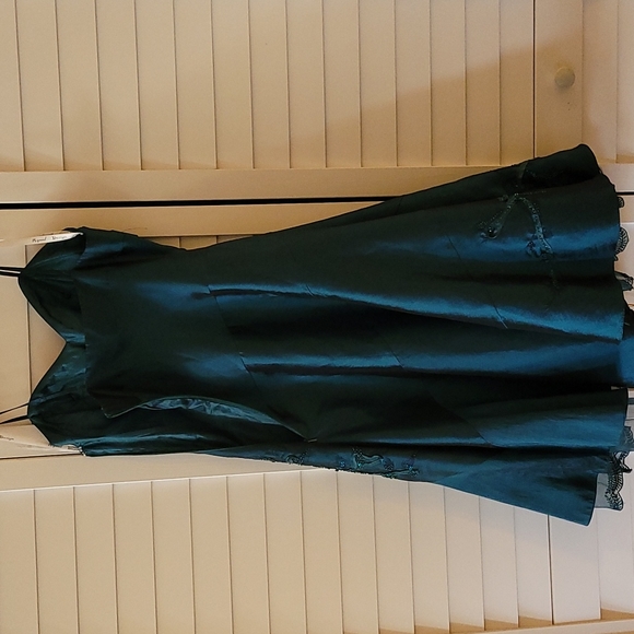 Teal dress - Picture 2 of 2